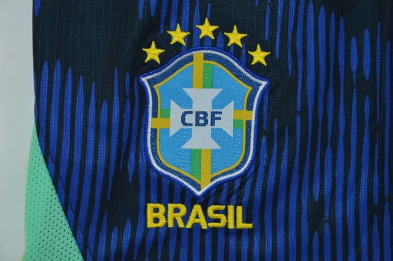 Thailand Quality(AAA) 2026 Brazil Away Soccer Shorts