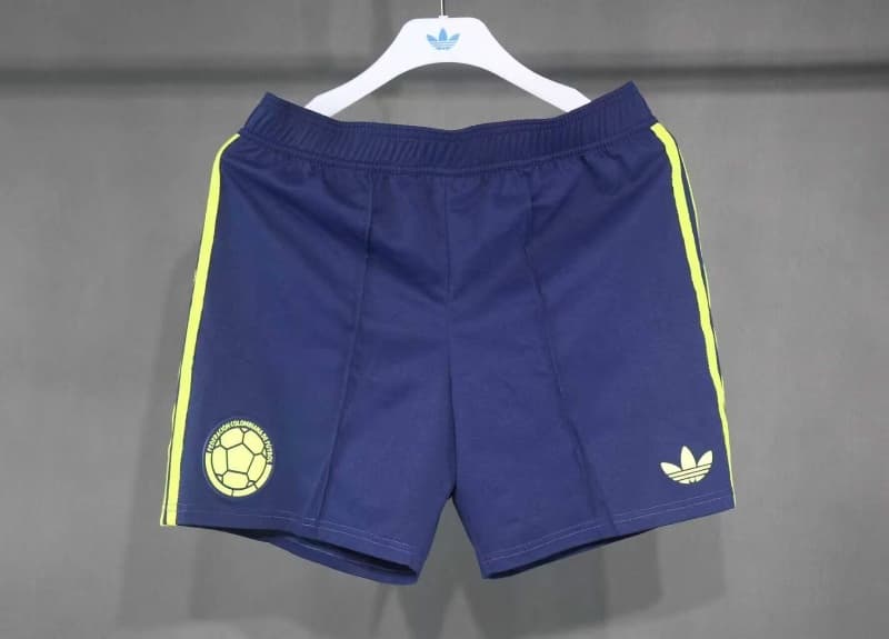 Thailand Quality(AAA) 2026 Colombia Away Soccer Shorts (Player)