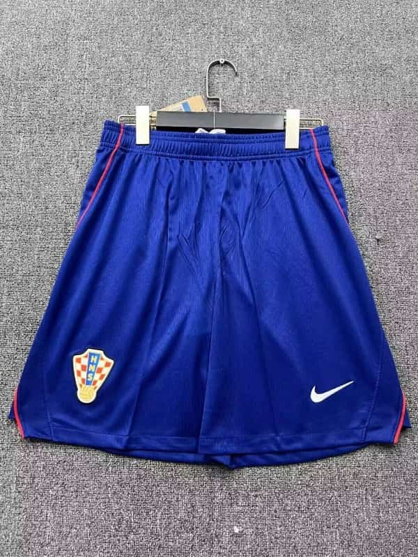 Thailand Quality(AAA) 2026 Croatia Away Soccer Shorts
