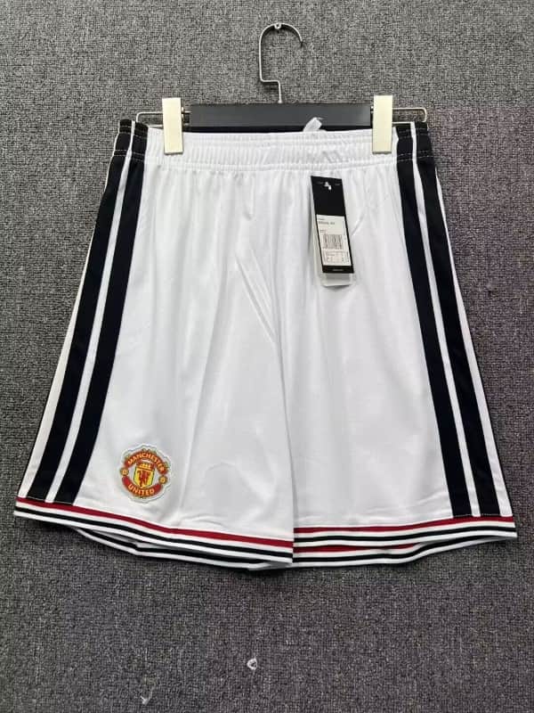 Thailand Quality(AAA) 26/27 Manchester United Home Soccer Shorts Thailand Quality(AAA) 26/27 Manchester United Home Soccer Shorts