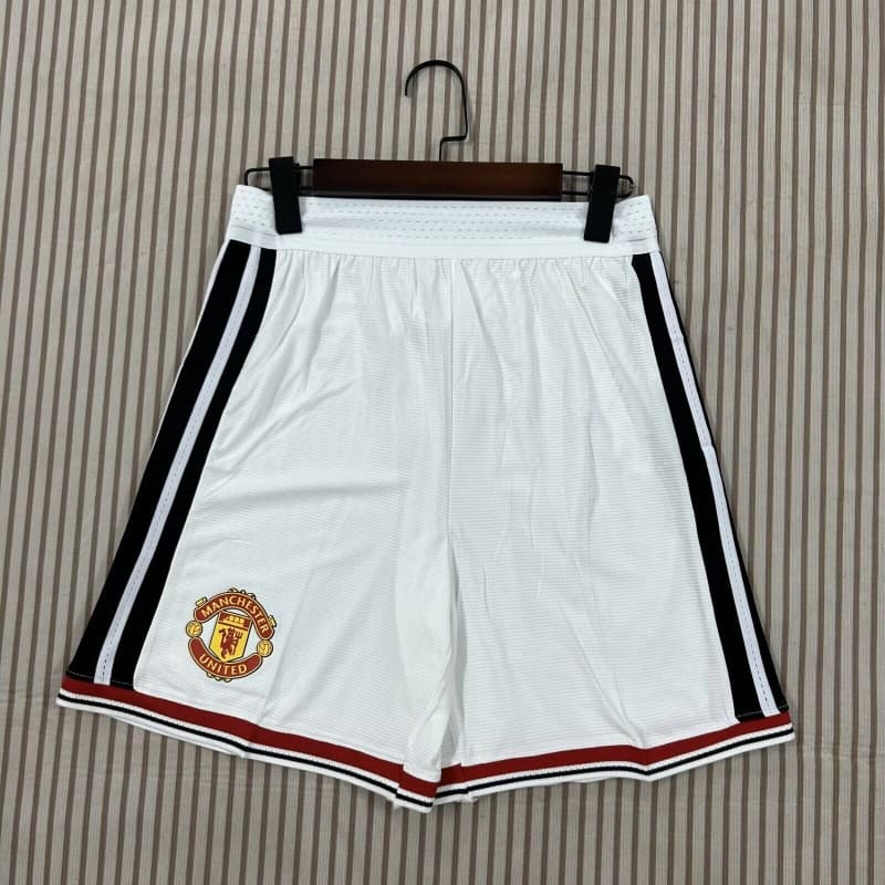 Thailand Quality(AAA) 26/27 Manchester United Home Soccer Shorts (Player) Thailand Quality(AAA) 26/27 Manchester United Home Soccer Shorts (Player)