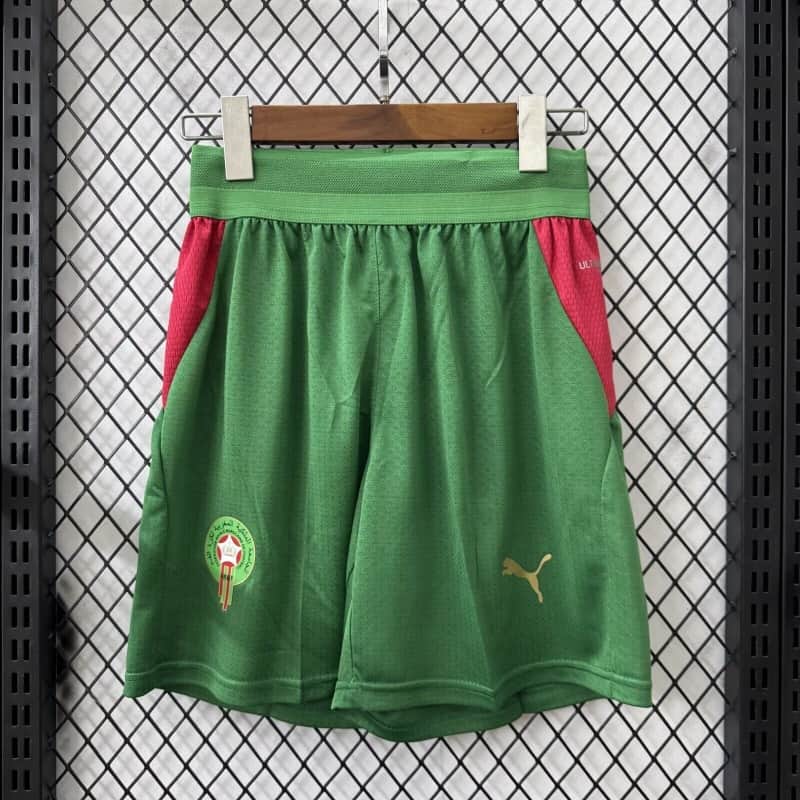 Thailand Quality(AAA) 2026 Morocco Home Soccer Shorts (Player)