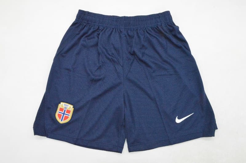 Thailand Quality(AAA) 2026 Norway Home Dark Blue Soccer Shorts
