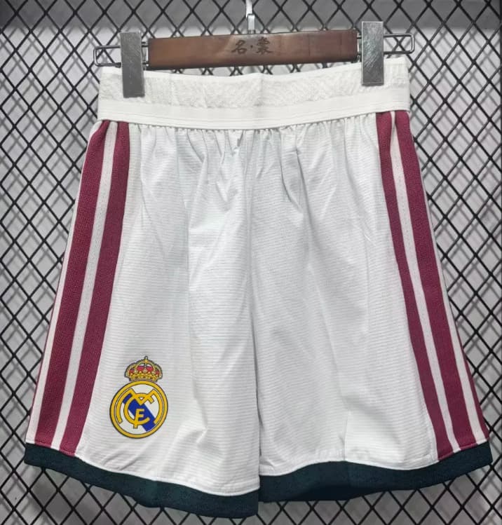 Thailand Quality(AAA) 26/27 Real Madrid Home Soccer Shorts (Player)