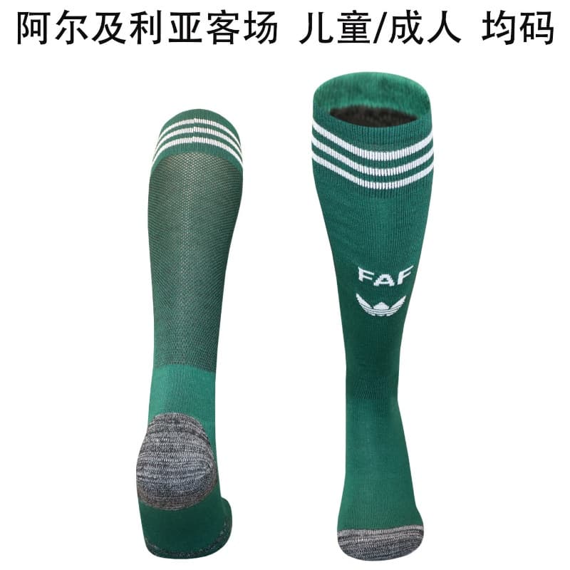 Thailand Quality(AAA) 2026 Algeria Away Soccer Socks