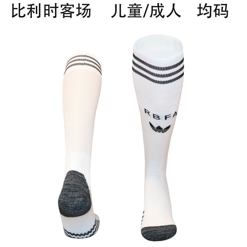 Thailand Quality(AAA) 2026 Belgium Away Soccer Socks