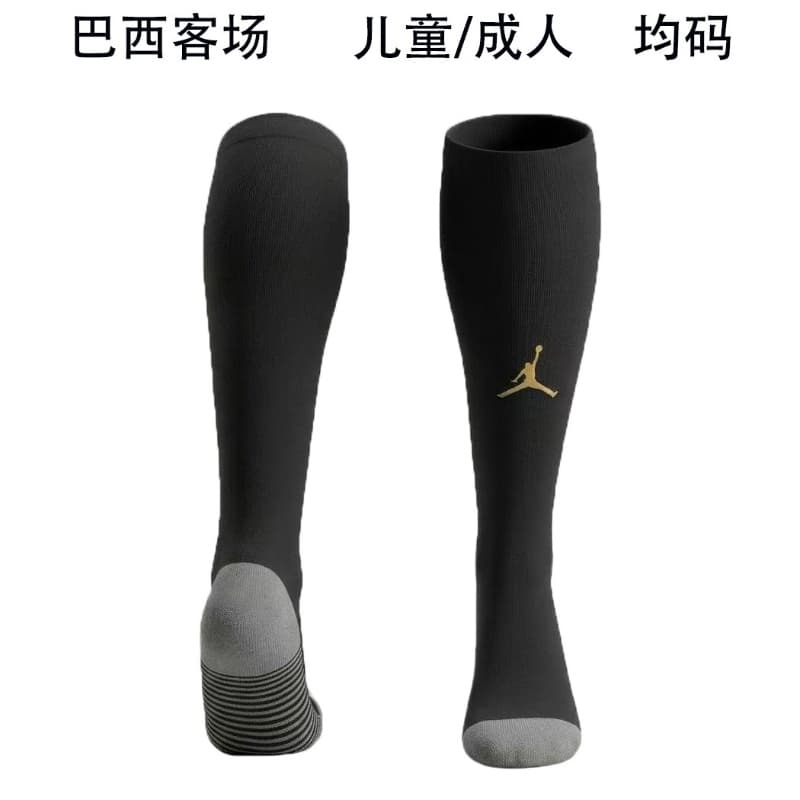 Thailand Quality(AAA) 2026 Brazil Away Soccer Socks