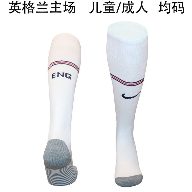 Thailand Quality(AAA) 2026 England Home Soccer Socks