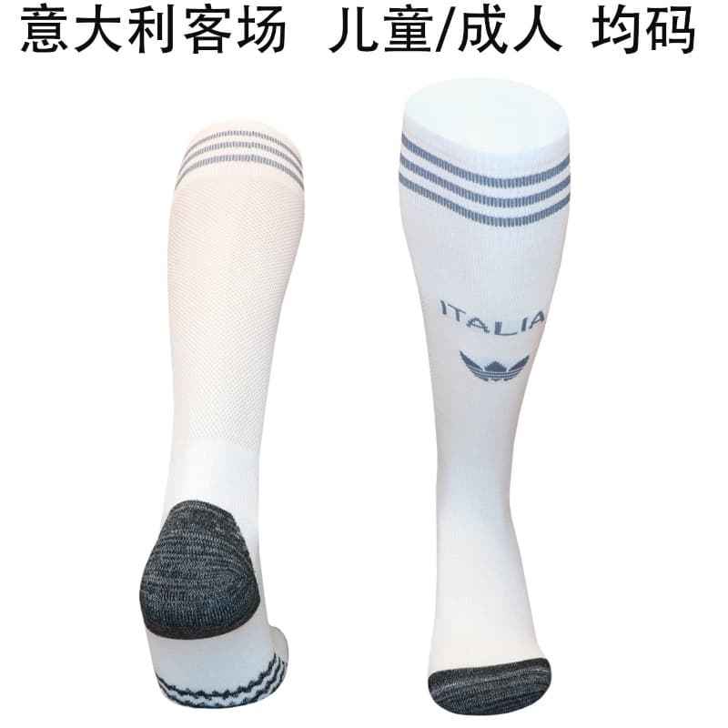 Thailand Quality(AAA) 2026 Italy Away Soccer Socks