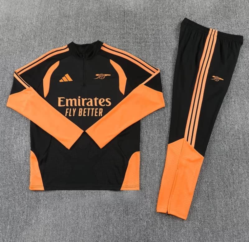 Thailand Quality(AAA) 26/27 Arsenal Black Soccer Tracksuit Thailand Quality(AAA) 26/27 Arsenal Black Soccer Tracksuit
