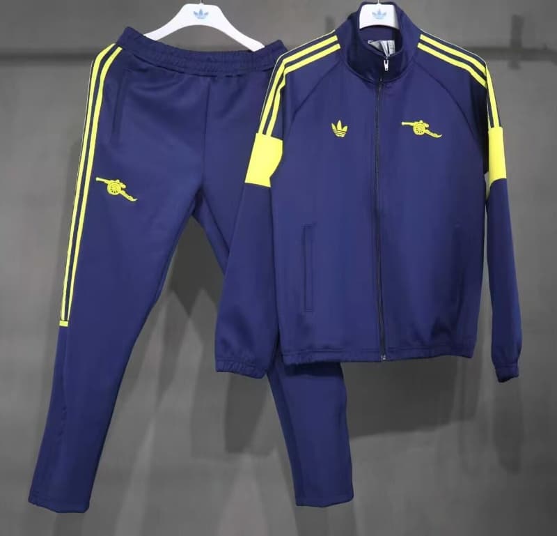 Thailand Quality(AAA) 26/27 Arsenal Dark Blue Soccer Tracksuit 02 Thailand Quality(AAA) 26/27 Arsenal Dark Blue Soccer Tracksuit 02
