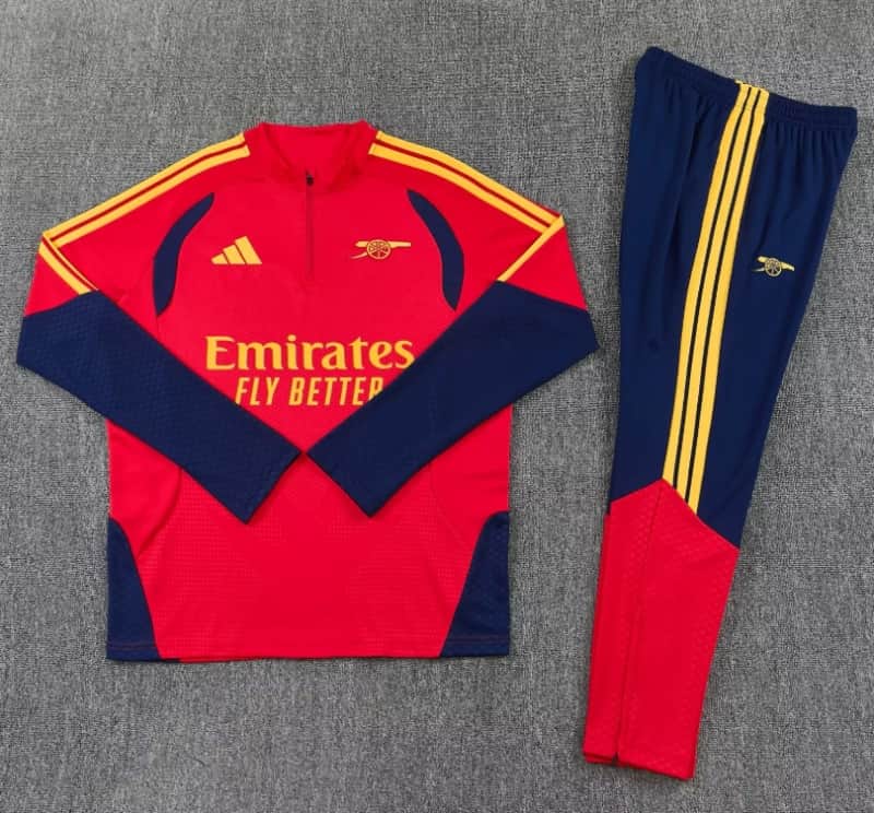 Thailand Quality(AAA) 26/27 Arsenal Red Soccer Tracksuit Thailand Quality(AAA) 26/27 Arsenal Red Soccer Tracksuit