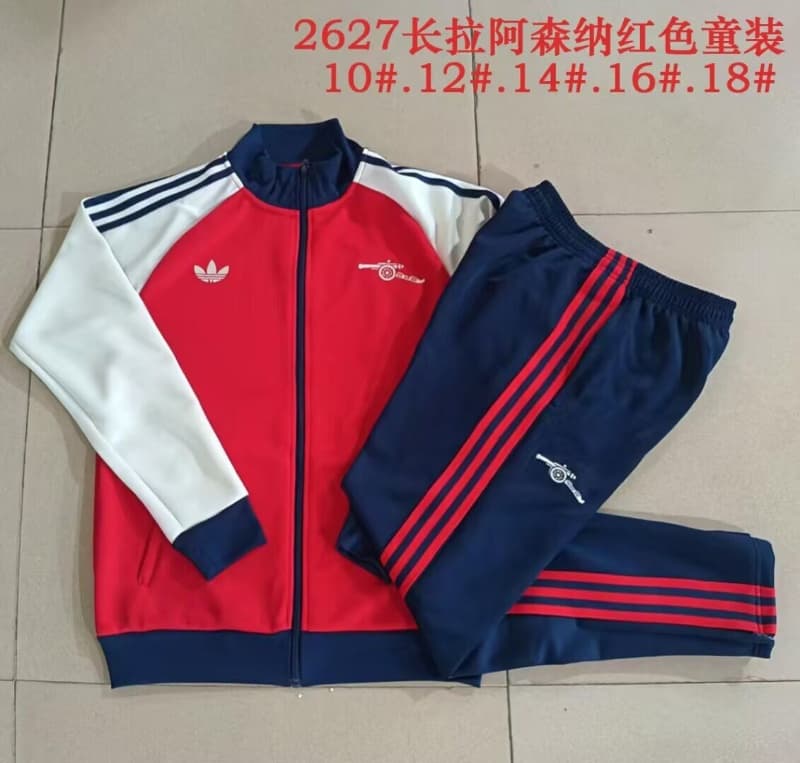 Kids - Thailand Quality(AAA) 26/27 Arsenal Red Soccer Tracksuit Kids - Thailand Quality(AAA) 26/27 Arsenal Red Soccer Tracksuit