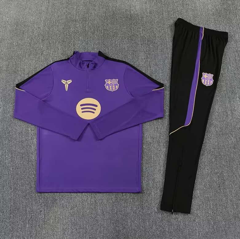 Thailand Quality(AAA) 26/27 Barcelona Purple Soccer Tracksuit Thailand Quality(AAA) 26/27 Barcelona Purple Soccer Tracksuit