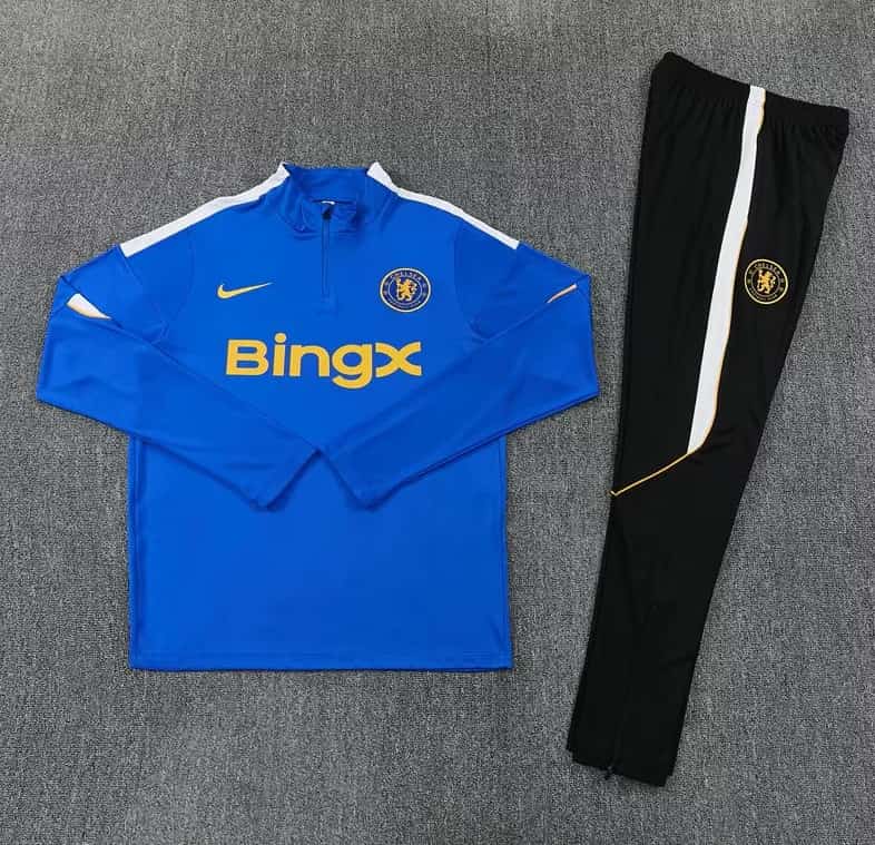 Thailand Quality(AAA) 26/27 Chelsea Blue Soccer Tracksuit 02 Thailand Quality(AAA) 26/27 Chelsea Blue Soccer Tracksuit 02