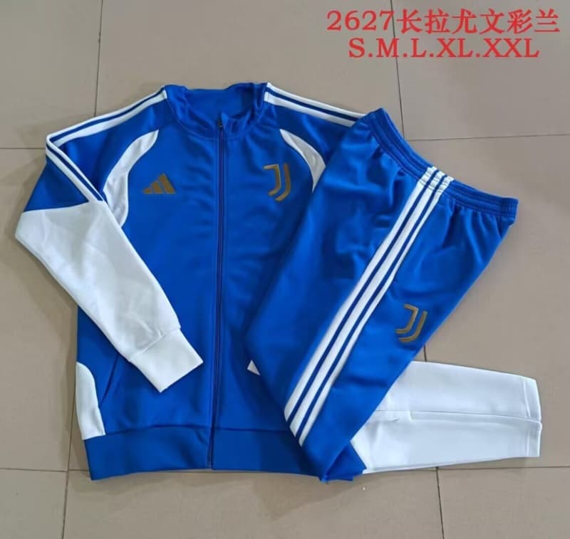Thailand Quality(AAA) 26/27 Juventus Blue Soccer Tracksuit Thailand Quality(AAA) 26/27 Juventus Blue Soccer Tracksuit
