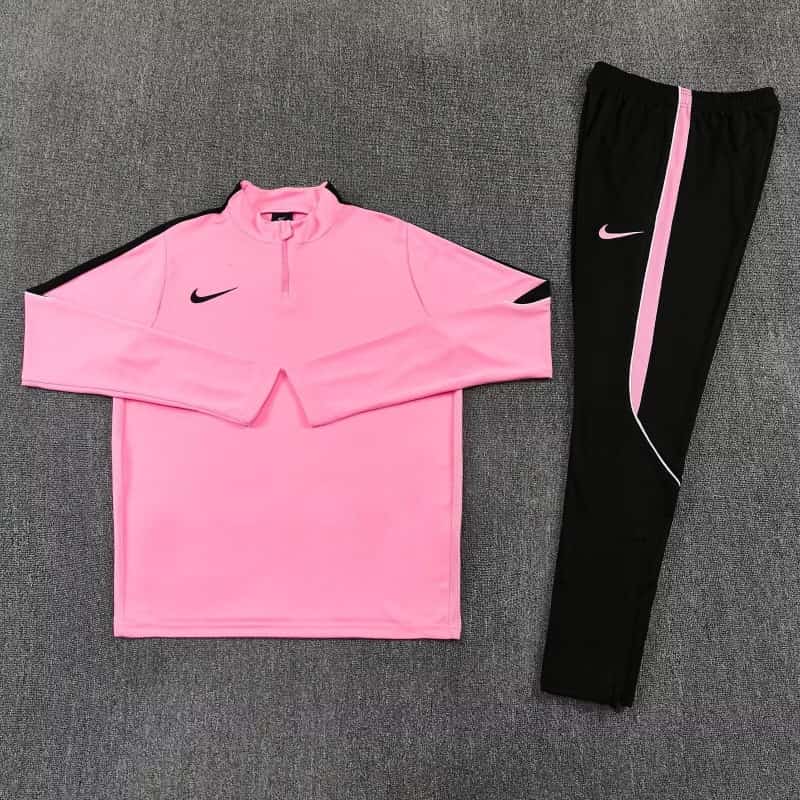 Thailand Quality(AAA) 2026 Nike Pink Soccer Tracksuit