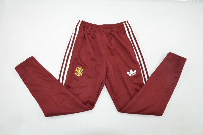 Thailand Quality(AAA) 2026 Spain Red Soccer Tracksuit 03