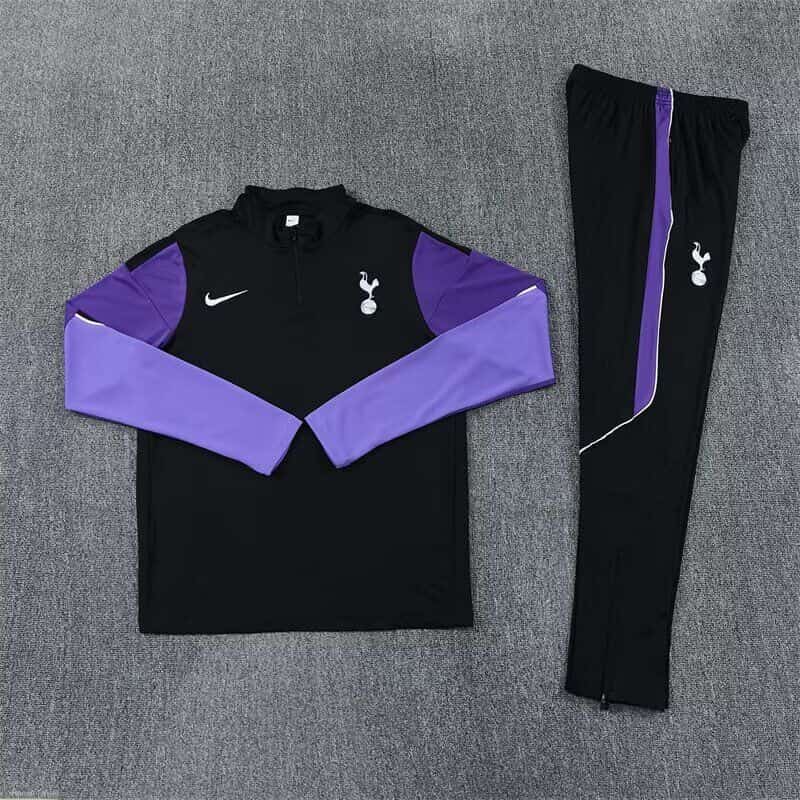 Thailand Quality(AAA) 26/27 Tottenham Hotspur Black Soccer Tracksuit Thailand Quality(AAA) 26/27 Tottenham Hotspur Black Soccer Tracksuit
