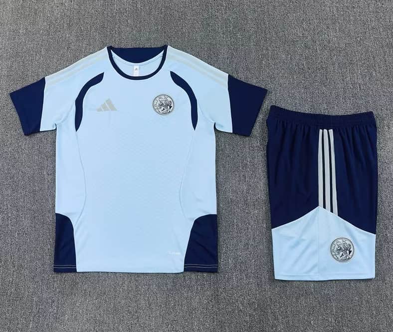 Thailand Quality(AAA) 26/27 Ajax Light Blue Soccer Training Sets