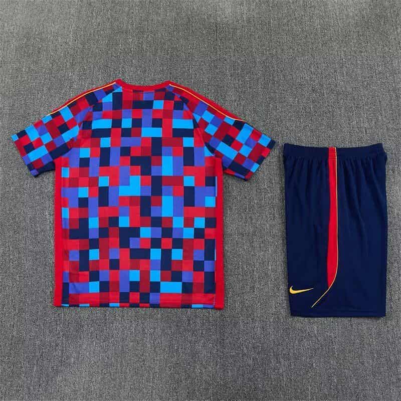 Thailand Quality(AAA) 26/27 Barcelona Blue Red Soccer Training Sets