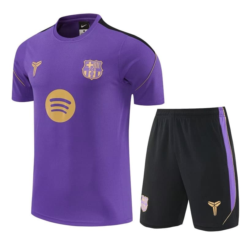 Thailand Quality(AAA) 26/27 Barcelona Purple Soccer Training Sets
