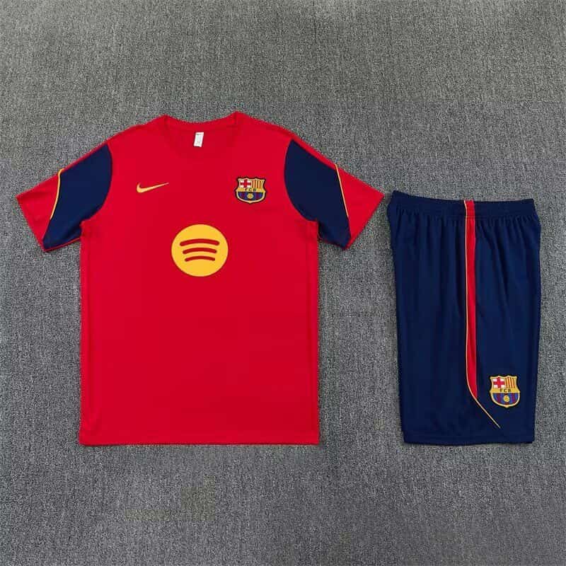 Thailand Quality(AAA) 26/27 Barcelona Red Soccer Training Sets