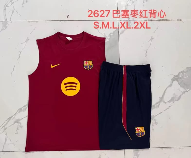 Thailand Quality(AAA) 26/27 Barcelona Red Soccer Training Sets 02 Thailand Quality(AAA) 26/27 Barcelona Red Soccer Training Sets 02