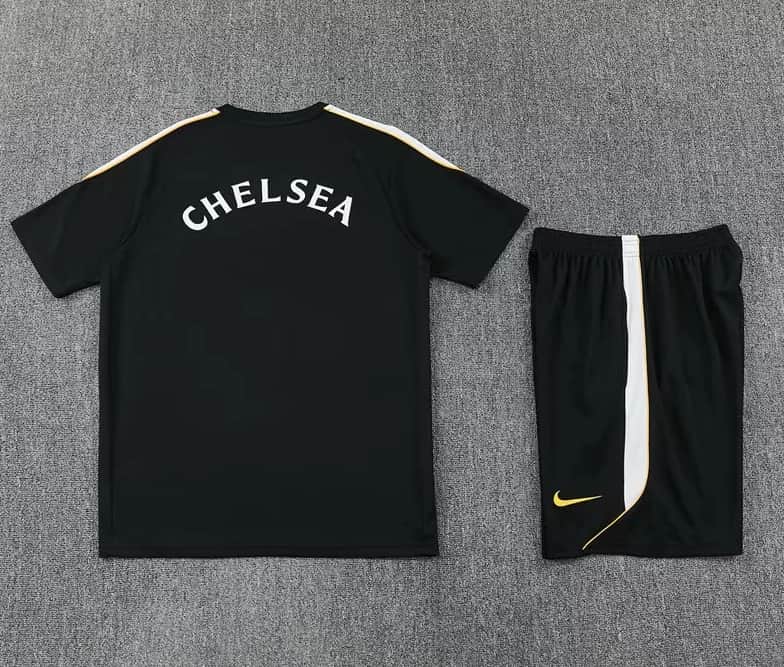 Thailand Quality(AAA) 26/27 Chelsea Black Soccer Training Sets