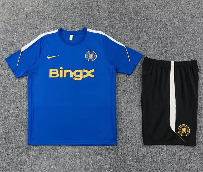 Thailand Quality(AAA) 26/27 Chelsea Blue Soccer Training Sets