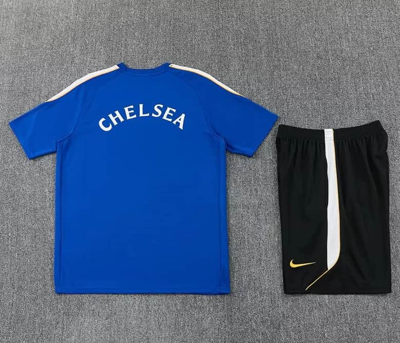 Thailand Quality(AAA) 26/27 Chelsea Blue Soccer Training Sets