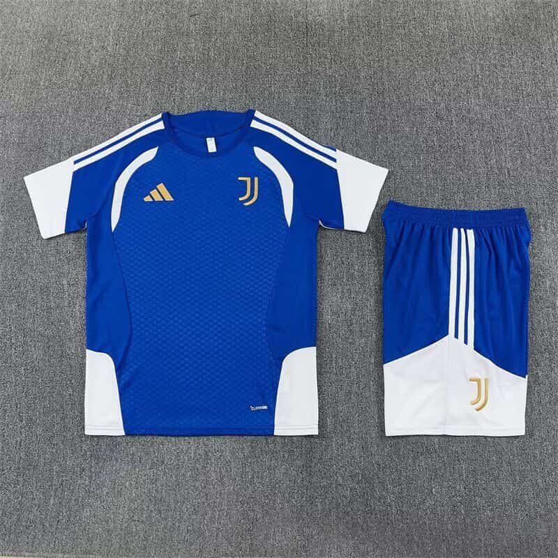 Thailand Quality(AAA) 26/27 Juventus Blue Soccer Training Sets