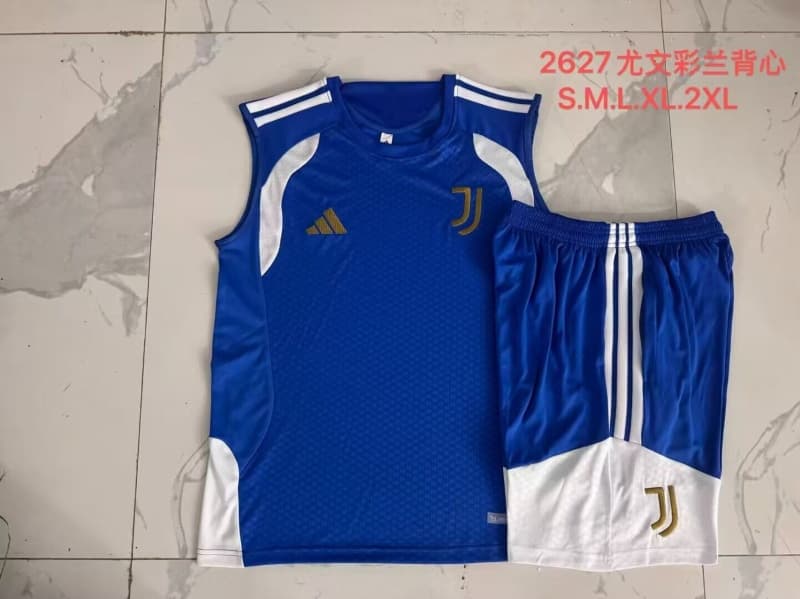 Thailand Quality(AAA) 26/27 Juventus Blue Soccer Training Sets 02 Thailand Quality(AAA) 26/27 Juventus Blue Soccer Training Sets 02