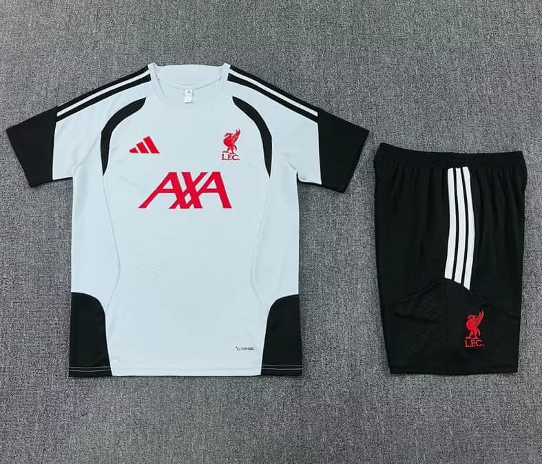 Thailand Quality(AAA) 26/27 Liverpool Grey Soccer Training Sets Thailand Quality(AAA) 26/27 Liverpool Grey Soccer Training Sets
