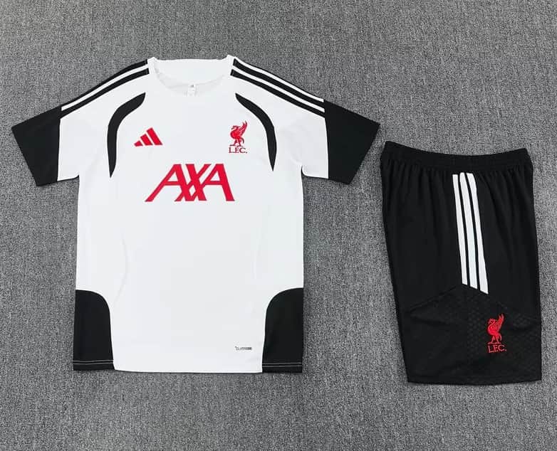 Thailand Quality(AAA) 26/27 Liverpool White Soccer Training Sets Thailand Quality(AAA) 26/27 Liverpool White Soccer Training Sets