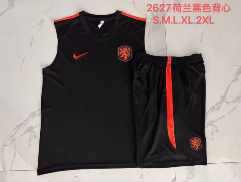 Thailand Quality(AAA) 2026 Netherlands Black Soccer Training Sets 02 Thailand Quality(AAA) 2026 Netherlands Black Soccer Training Sets 02