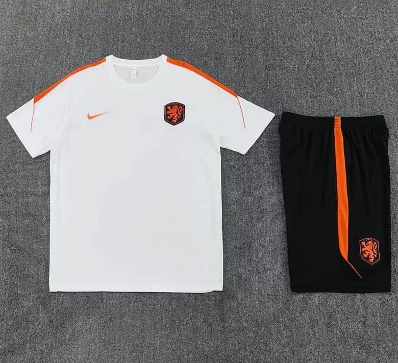 Thailand Quality(AAA) 2026 Netherlands White Soccer Training Sets Thailand Quality(AAA) 2026 Netherlands White Soccer Training Sets