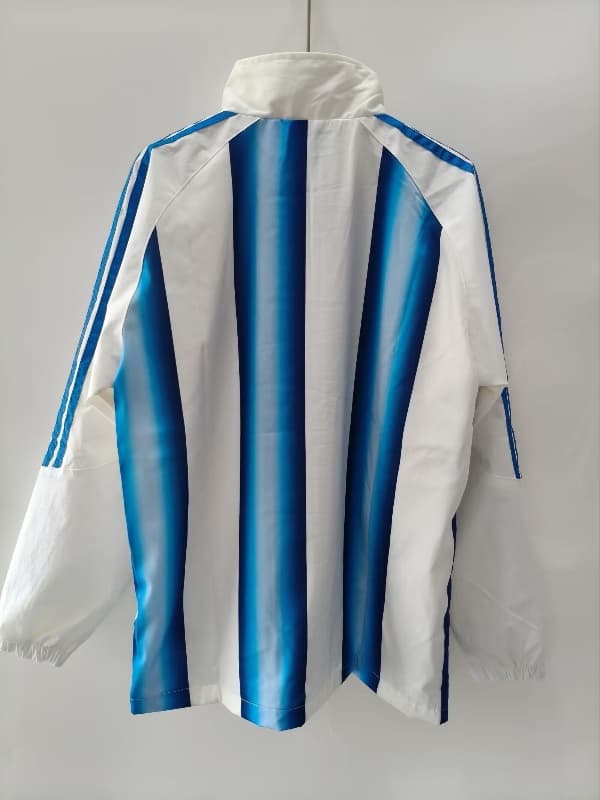Thailand Quality(AAA) 2026 Argentina Blue White Soccer Windbreaker