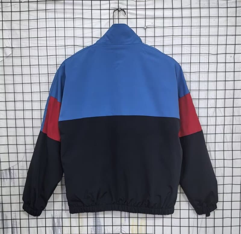 Thailand Quality(AAA) 1899 Barcelona Dark Blue Soccer Windbreaker