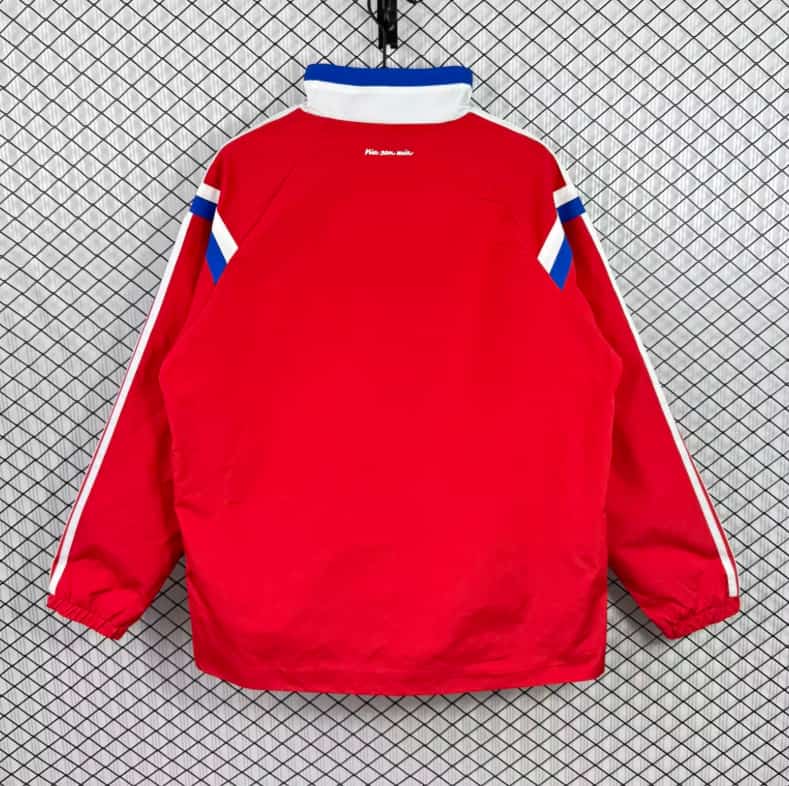 Thailand Quality(AAA) 2014/15 Bayern Munich Red Soccer Windbreaker