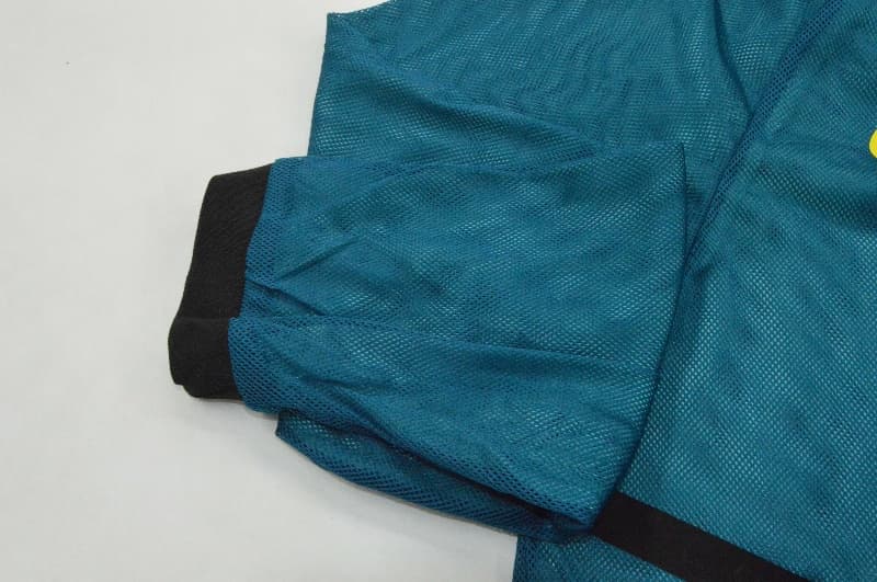 Thailand Quality(AAA) 2026 Brazil Blue Soccer Windbreaker 02