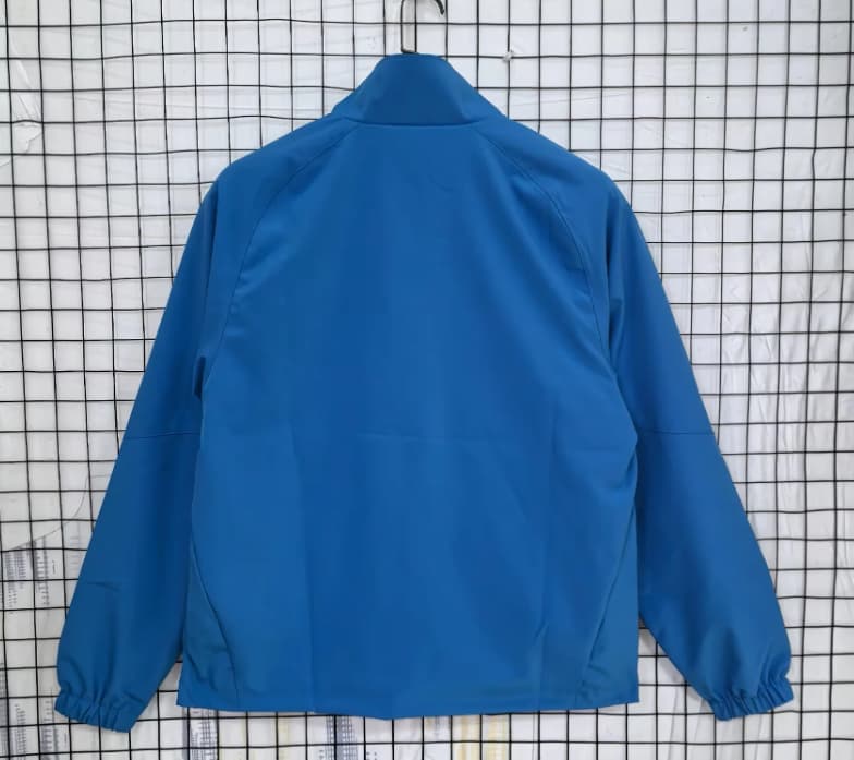 Thailand Quality(AAA) 2026 Colombia Blue Soccer Windbreaker