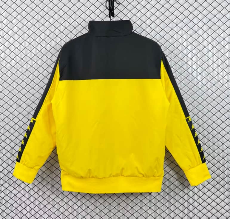 Thailand Quality(AAA) 11/12 Dortmund Yellow Soccer Windbreaker