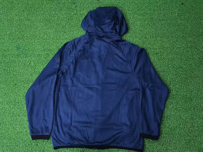 Thailand Quality(AAA) 2026 England Dark Blue Soccer Windbreaker 03