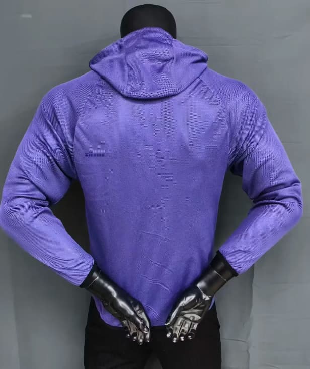Thailand Quality(AAA) 2026 France Purple Soccer Windbreaker