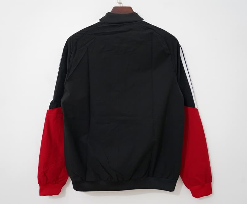 Thailand Quality(AAA) 2026 Germany Black Soccer Windbreaker
