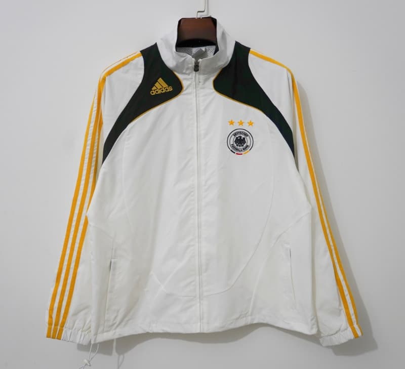 Thailand Quality(AAA) 2026 Germany White Soccer Windbreaker