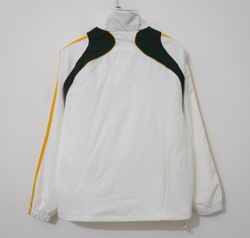 Thailand Quality(AAA) 2026 Germany White Soccer Windbreaker