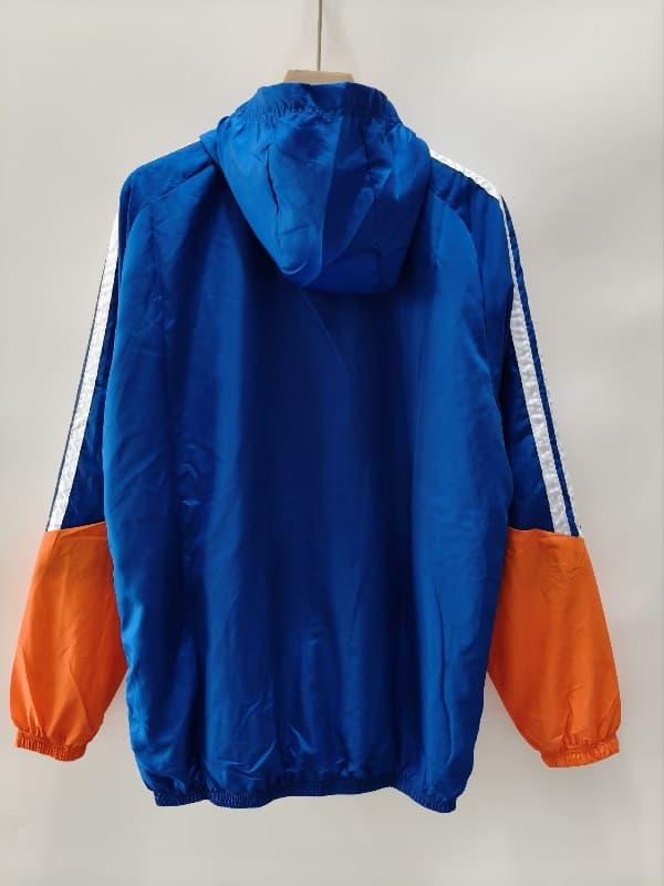 Thailand Quality(AAA) 2026 Japan Blue Soccer Windbreaker