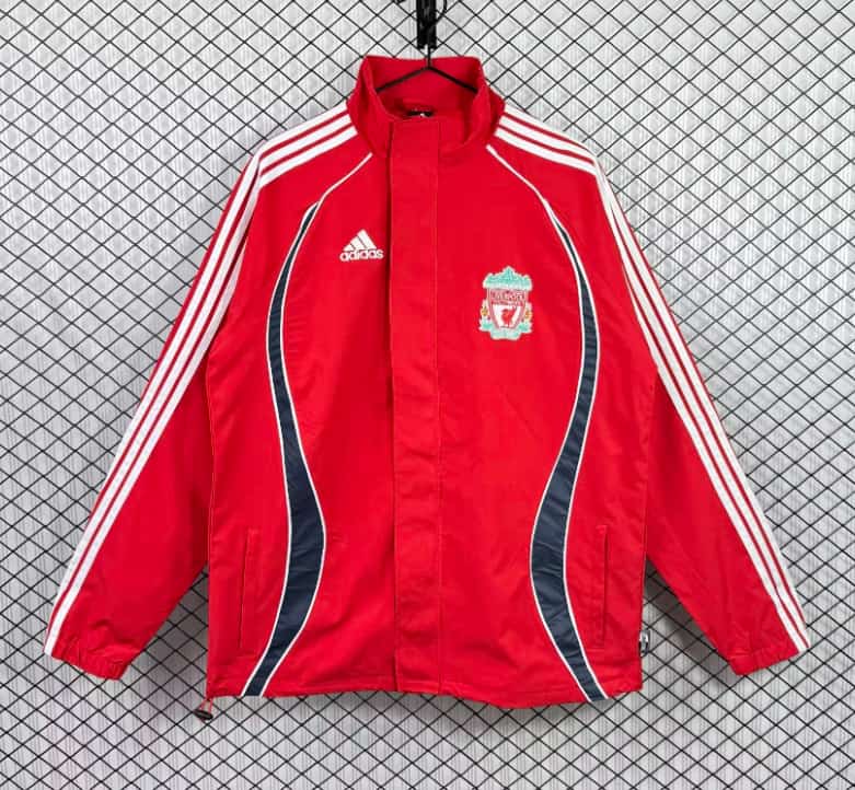 Thailand Quality(AAA) 2006/07 Liverpool Red Soccer Windbreaker Thailand Quality(AAA) 2006/07 Liverpool Red Soccer Windbreaker